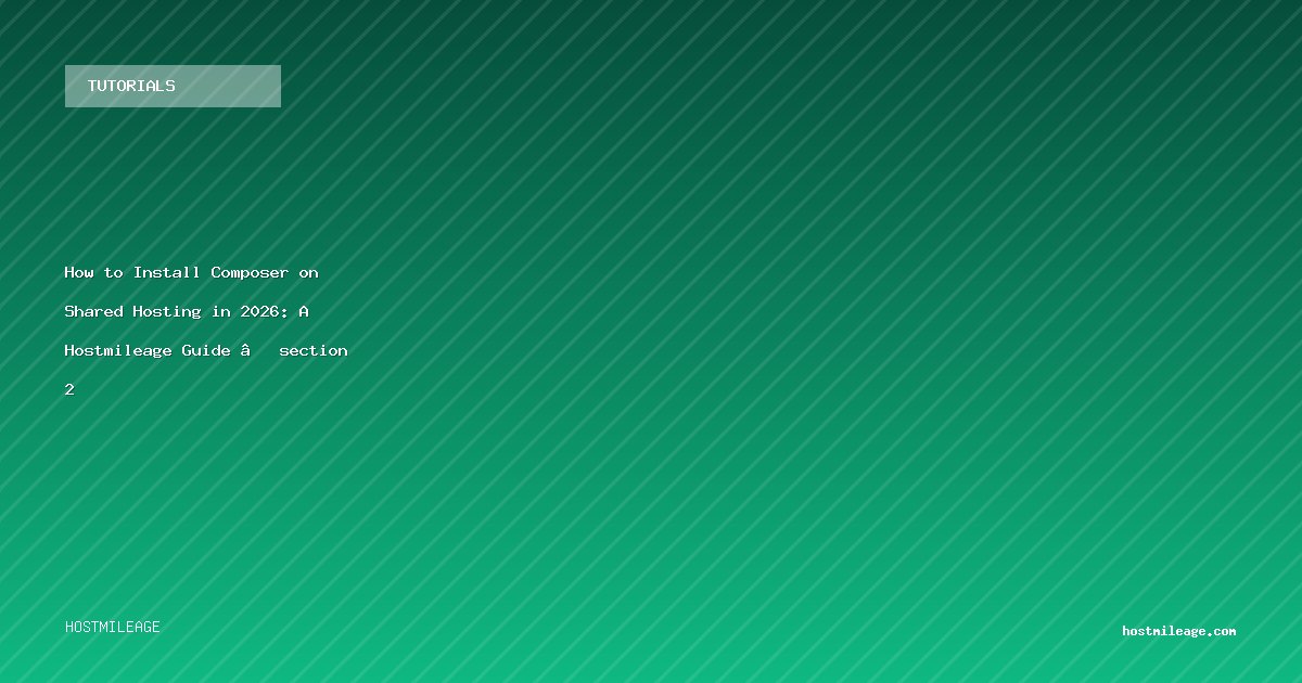 Screenshot of a terminal window showing Composer installation commands, including downloading, verifying, and moving composer.phar.