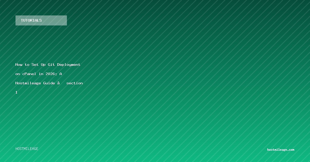 Screenshot of cPanel Git Version Control interface showing repository creation.