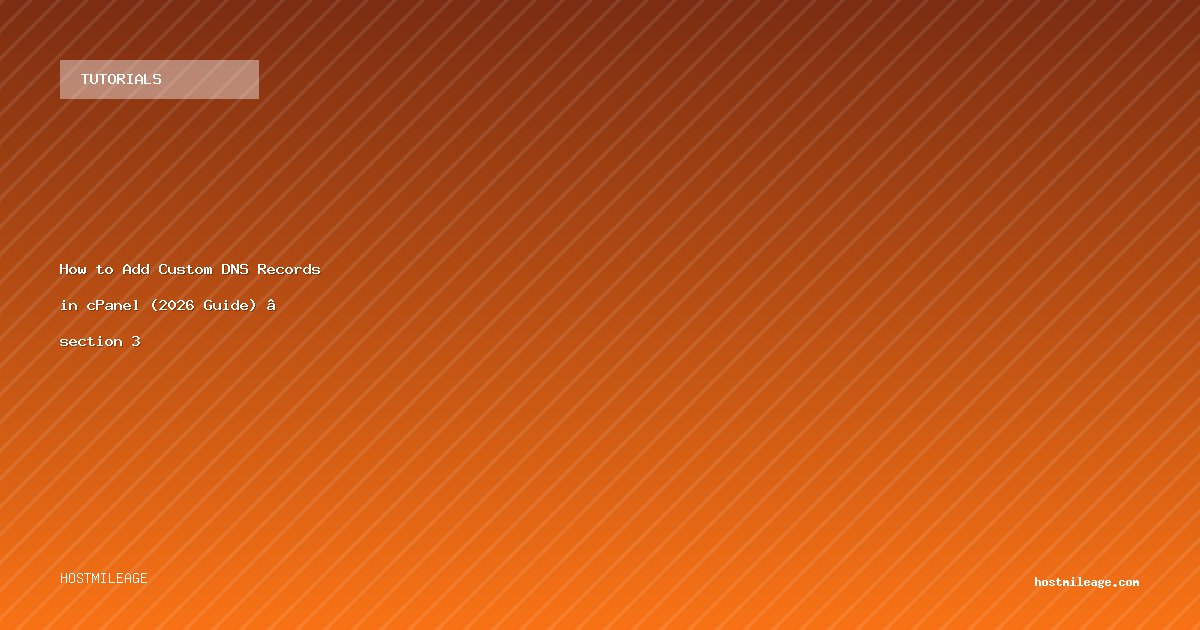 Screenshot of cPanel Zone Editor showing a list of existing DNS records with options to edit or delete